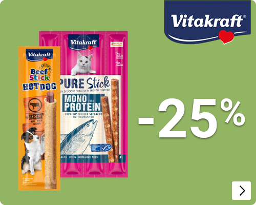 Vitakraft snacks -25% DOG CAT